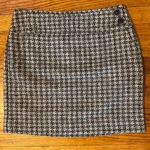 NEW The Limited houndstooth mini, Size: 2, Color: Grey